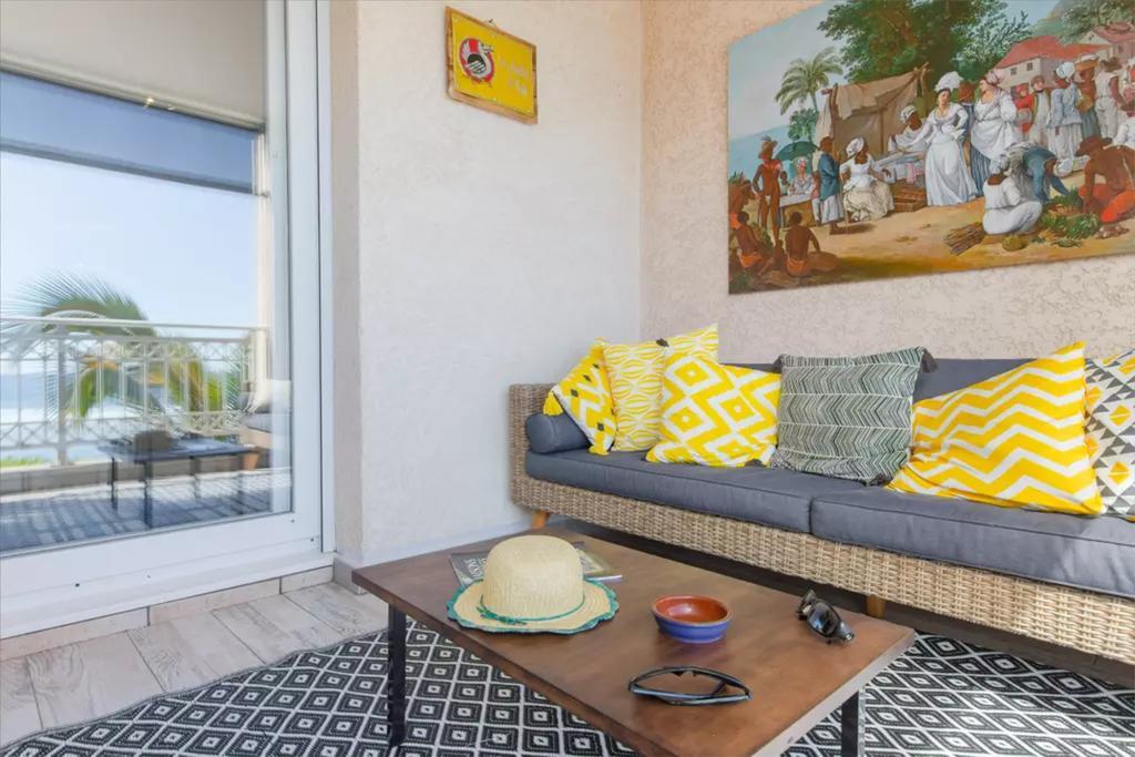 Le Petrel Blanc - Appartement Sur La Plage De La Souris Blanche Les Trois-Bassins Kültér fotó